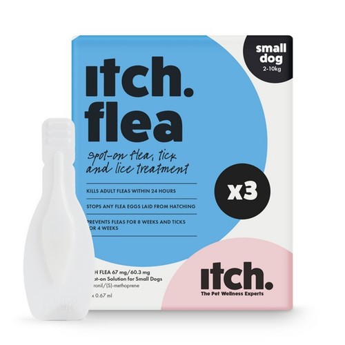 Itch flea treatment for small - itch,