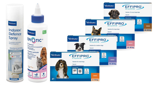 Virbac indorex flea spray - flea,