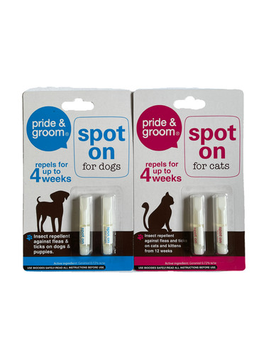 Spot flea and tick dog - flea,