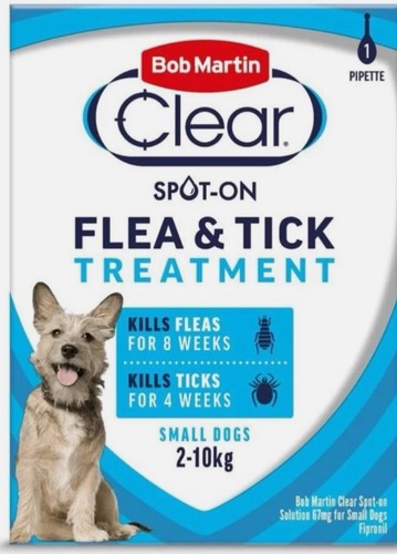Bob martin flea clear - clear, spot