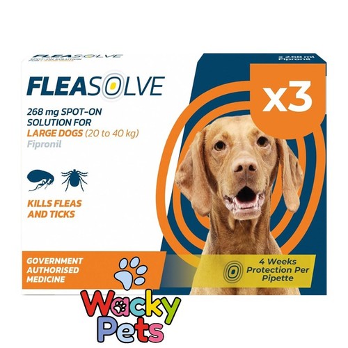 Large dog flea tick spot - large,