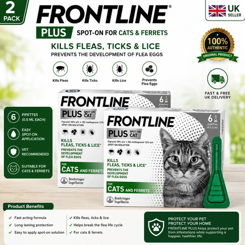 Frontline plus cat - frontline, flea