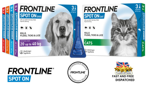 Frontline spot flea tick - on, &
