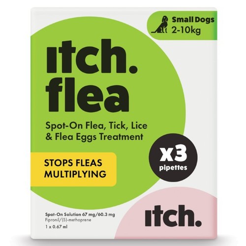 Itch flea treatment for small - itch,