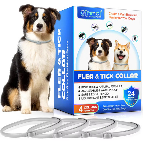 Dog flea collar treatment pet - flea,