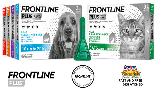 Frontline spot plus cat - frontline, dog