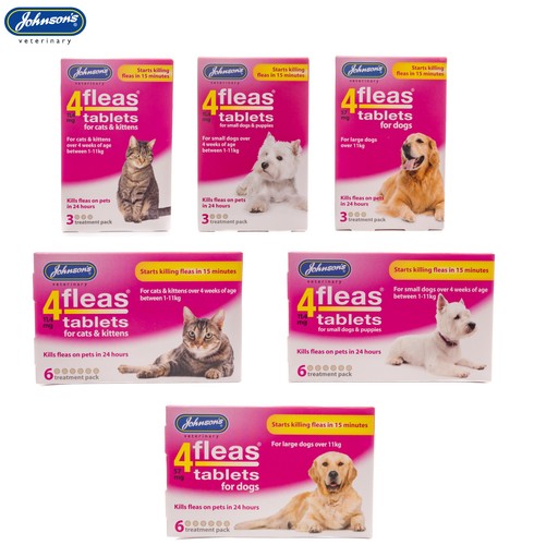 Johnsons veterinary 4fleas - johnsons,