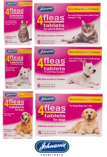 Johnsons 4fleas tablets flea - 4fleas,