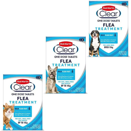 Bob martin clear flea tablets - flea,