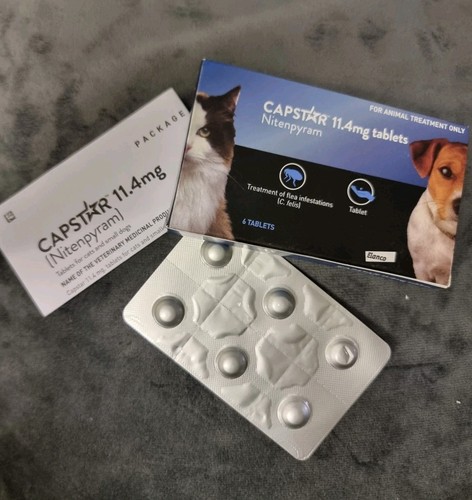 Capstar flea treatment tablets - capstar,