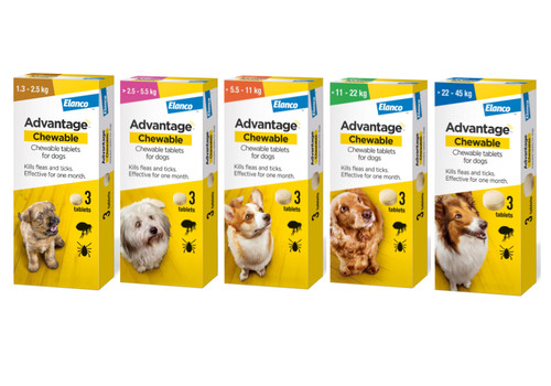 Dog chewable flea - chewable,